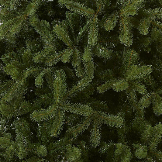 National Tree Company 7.5 ft Unlit Downswept Douglas Fir Artificial Christmas Tree, 1,867 Tips, Includes Stand, Green