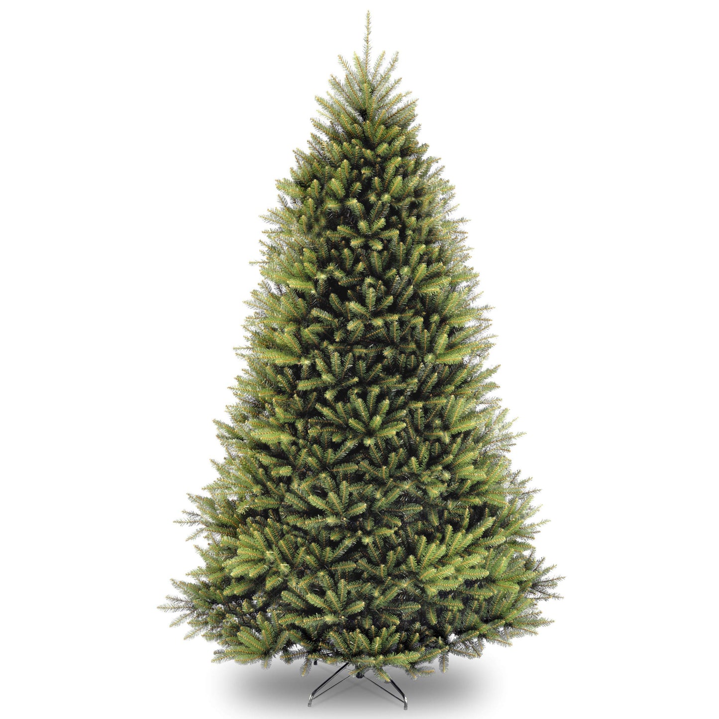 National Tree Company 6 ft Unlit Dunhill Fir Artificial Full Christmas Tree, 1,430 Tips, Includes Stand, Green