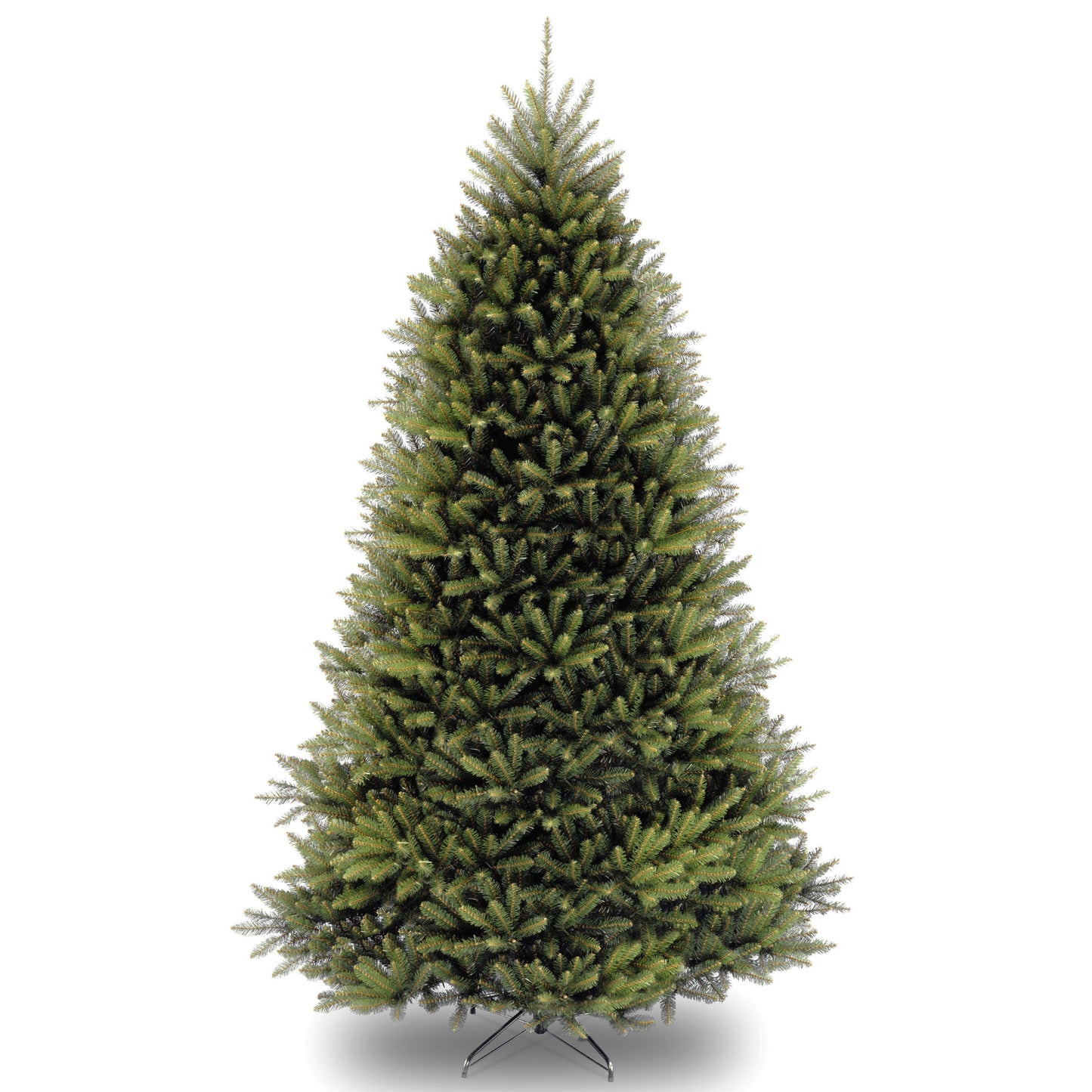 National Tree Company 6 ft Unlit Dunhill Fir Artificial Full Christmas Tree, 1,430 Tips, Includes Stand, Green