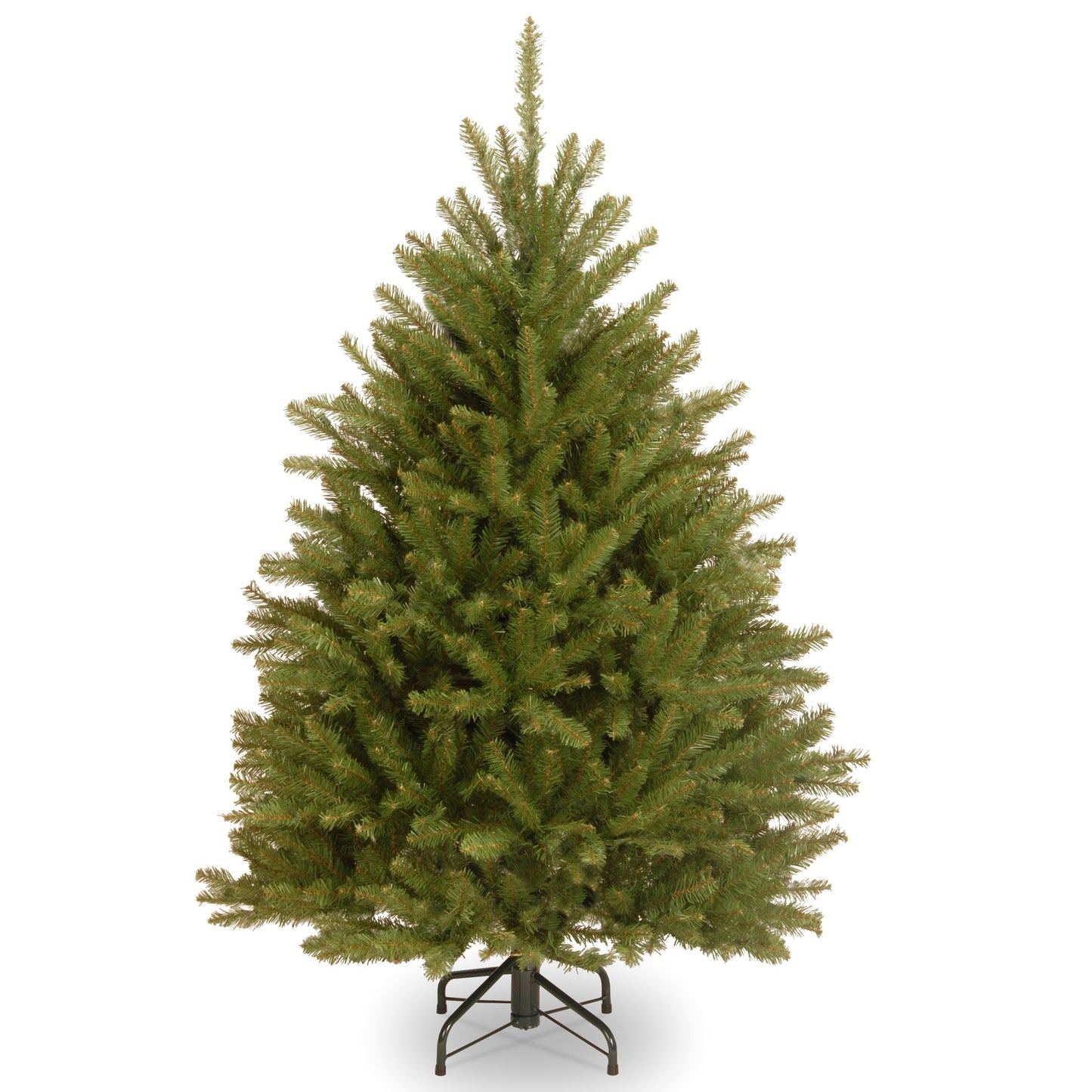 National Tree Company 6 ft Unlit Dunhill Fir Artificial Full Christmas Tree, 1,430 Tips, Includes Stand, Green