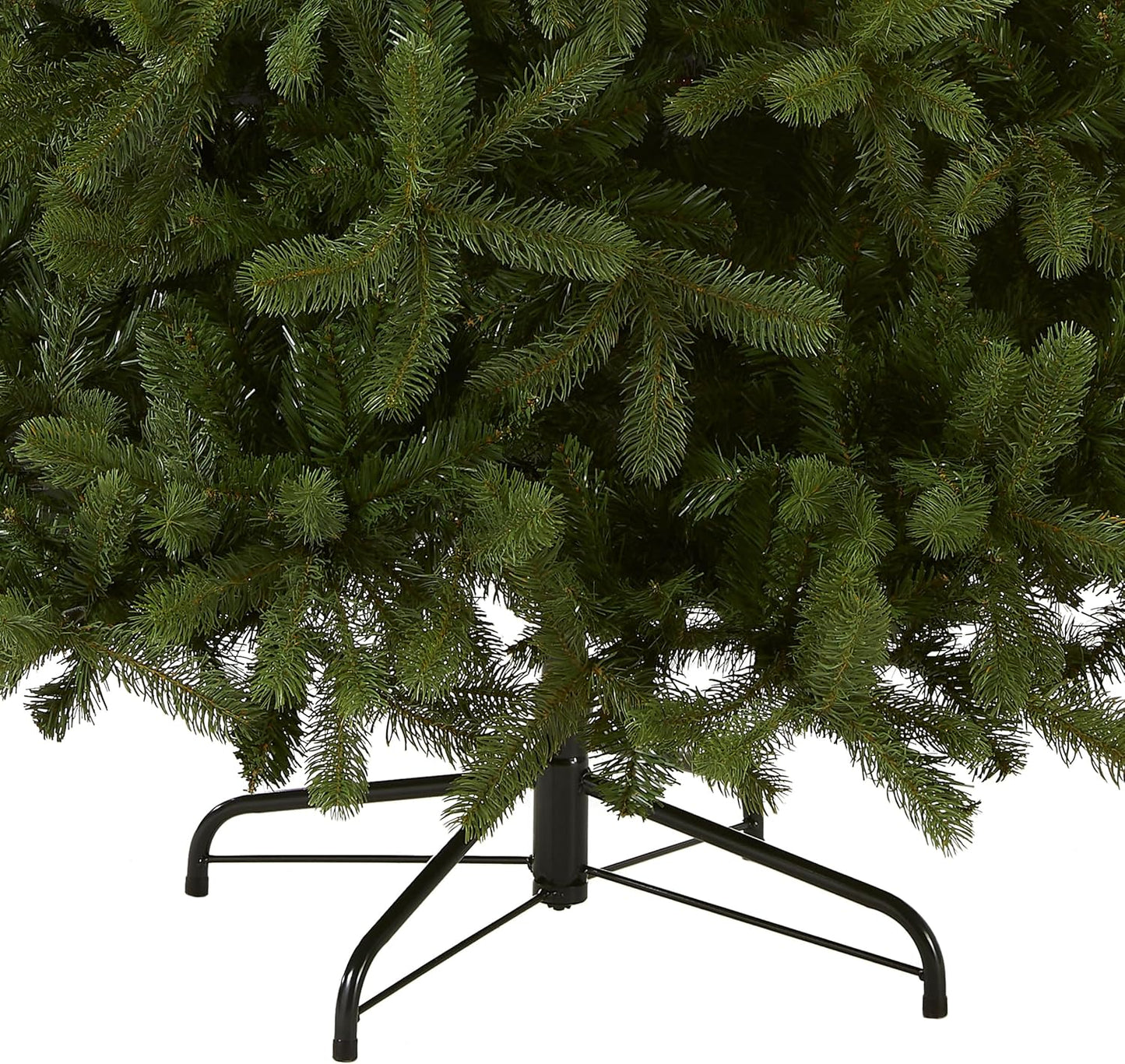 National Tree Company 7.5 ft Unlit Downswept Douglas Fir Artificial Christmas Tree, 1,867 Tips, Includes Stand, Green