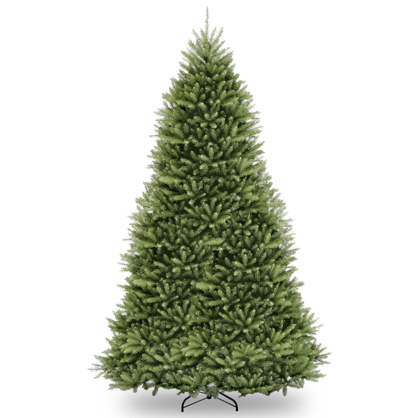 National Tree Company 6 ft Unlit Dunhill Fir Artificial Full Christmas Tree, 1,430 Tips, Includes Stand, Green
